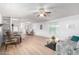 Open living space with light wood-look flooring at 205 S Higley Rd # 32, Mesa, AZ 85206