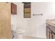 Bathroom with shower stall and updated vanity at 2146 E Whitton Ave, Phoenix, AZ 85016