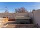 Hot tub and brick planter in backyard at 2146 E Whitton Ave, Phoenix, AZ 85016