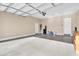 Spacious two-car garage with automatic opener and extra storage space at 3016 E Maplewood St, Gilbert, AZ 85297