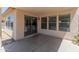 Sliding glass door access to backyard from patio at 3127 W Maya Way, Phoenix, AZ 85083