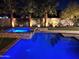 Relaxing spa and pool area with stonework at 4855 S Astral Hts, Mesa, AZ 85212