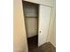 Bedroom closet with hanging rod and shelf at 9333 E University Dr # 51, Mesa, AZ 85207