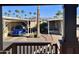 Mobile home exterior with covered patio and mountain views at 9333 E University Dr # 51, Mesa, AZ 85207