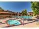 Inviting community pool and spa at 3031 N Civic Center Plz # 224, Scottsdale, AZ 85251