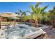 Inviting backyard oasis with a hot tub and sparkling pool at 3937 E Taurus Pl, Chandler, AZ 85249