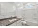 Bathroom includes granite countertop, single sink, and bathtub at 40080 W Venture Rd, Maricopa, AZ 85138