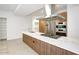 Modern kitchen with stainless steel appliances and light wood cabinets at 7120 E Kierland Blvd # 520, Scottsdale, AZ 85254