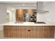 Modern kitchen with stainless steel appliances and light wood cabinets at 7120 E Kierland Blvd # 520, Scottsdale, AZ 85254