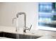 Sleek kitchen sink and modern faucet fixture at 7120 E Kierland Blvd # 520, Scottsdale, AZ 85254