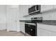 Stainless steel appliances and granite countertops in this modern kitchen at 1511 E Lardner Dr, Casa Grande, AZ 85122