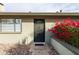 House exterior showcasing the front door entrance and landscaping at 17416 E Oro Grande Dr, Fountain Hills, AZ 85268