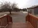 Large backyard with gravel and a shed at 30138 W Roosevelt St, Buckeye, AZ 85396
