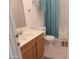 Clean bathroom with tub shower combo at 30138 W Roosevelt St, Buckeye, AZ 85396