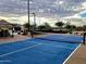 Outdoor pickleball court with ample space at 3205 W Santa Rosa Rd, Queen Creek, AZ 85144