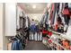 Well-organized walk-in closet with custom shelving at 3510 N Los Alamos --, Mesa, AZ 85213