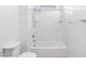 Simple bathroom with a shower/tub combo at 9814 E Palladium Dr, Mesa, AZ 85212