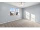 Spacious bedroom with neutral walls and plush carpeting at 9814 E Palladium Dr, Mesa, AZ 85212