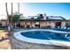 Backyard pool and hot tub with lounge chairs at 10601 N 26Th Pl, Phoenix, AZ 85028