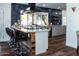 Modern kitchen with island and stainless steel appliances at 10601 N 26Th Pl, Phoenix, AZ 85028