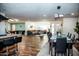 Open concept living and dining area with hardwood floors at 10601 N 26Th Pl, Phoenix, AZ 85028