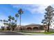 Community center with palm trees and landscaping at 4020 N 151St Dr, Goodyear, AZ 85395