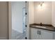Small bathroom with vanity and single sink at 22538 W Pecan Rd, Buckeye, AZ 85326