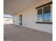 Covered patio with concrete flooring and view of backyard at 22538 W Pecan Rd, Buckeye, AZ 85326