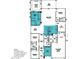 Open floor plan with 4 bedrooms, 3 baths, large kitchen, and 3-car garage at 14778 W Tether Trl, Surprise, AZ 85387
