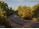 Curving asphalt pathway through desert landscape at 21951 E Misty Ln, Queen Creek, AZ 85142