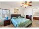 Main bedroom with ensuite bathroom and lots of natural light at 21995 N 76Th Ln, Peoria, AZ 85383