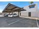 Covered carport parking with spaces for multiple vehicles at 2415 N 71St St # D, Scottsdale, AZ 85257