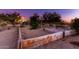 Raised garden beds made of wood in the backyard at 27852 N 79Th St, Scottsdale, AZ 85266