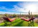 Spacious rooftop deck with stunning desert views at 27852 N 79Th St, Scottsdale, AZ 85266