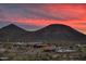 Community overview featuring clubhouse, pool, and scenic mountain backdrop at 33339 N 132Nd Dr, Peoria, AZ 85383