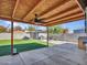 Covered patio with ceiling fan and view of backyard at 6826 W Pierson St, Phoenix, AZ 85033