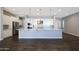 Modern kitchen with white cabinets and granite countertops at 6922 E Orion Dr, Scottsdale, AZ 85257