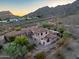 Aerial view of the property showcasing its unique location and surrounding landscape at 10030 N 23Rd St, Phoenix, AZ 85028