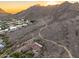 Aerial view showing house, mountain views and surrounding area at 10030 N 23Rd St, Phoenix, AZ 85028