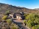 Aerial view of home showcasing architectural details and landscaping at 10030 N 23Rd St, Phoenix, AZ 85028