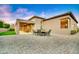 Spacious backyard patio with seating area and built-in BBQ at 10030 N 23Rd St, Phoenix, AZ 85028