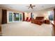 Spacious main bedroom with sliding doors to backyard at 10030 N 23Rd St, Phoenix, AZ 85028