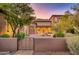 Stunning desert home with stone accents and courtyard entry at 10030 N 23Rd St, Phoenix, AZ 85028
