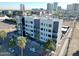 Modern building exterior, city skyline in background at 1130 N 2Nd St # 104, Phoenix, AZ 85004