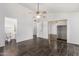 Large bedroom with mirrored closet doors and ceiling fan at 12838 S 40Th Pl, Phoenix, AZ 85044