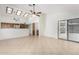 Living area with tile floors and sliding glass doors at 12838 S 40Th Pl, Phoenix, AZ 85044