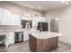 Modern kitchen with large island, stainless steel appliances, and granite countertops at 16205 N Zane Grey Ln Ln, Fountain Hills, AZ 85268