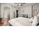 Spacious main bedroom with ensuite bathroom access at 17221 N Thornberry Dr, Surprise, AZ 85374