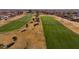 Aerial view of a section of the golf course at 18435 N 125Th Ave, Sun City West, AZ 85375