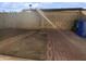Backyard with small patio and partially paved area at 3007 W Redfield Rd, Phoenix, AZ 85053